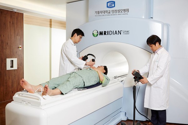 방사선치료. 출처 카톨릭대학교
