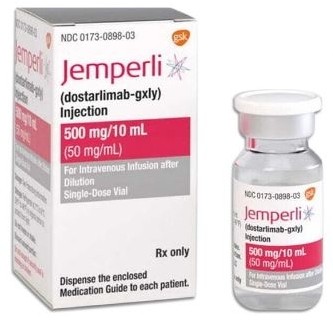  ​​도스탈리맙 dostarlimab (젬퍼리 Jemperli)